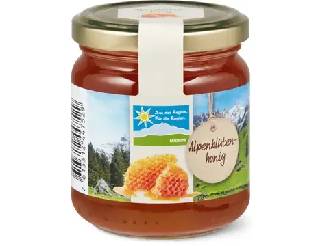Miel de fleurs des Alpes · De la région 250g
