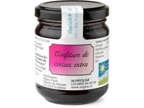 Confiture · De la région, Cerises 250g