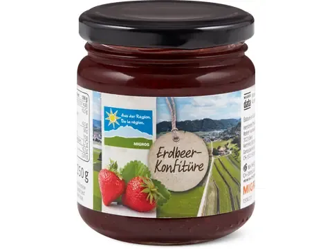 Confiture · De la région, Fraises 250g