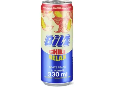 Bilz · Chill &amp; Relax · White Peach &amp; Jasmine, sans alcool 330 ml
