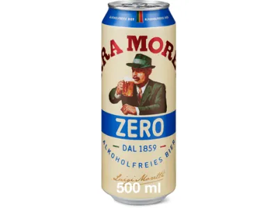 Birra Moretti · Zéro · sans alcool 500ml