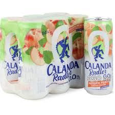Calanda · Radler à la pêche · sans alcool 6 x 330 ml