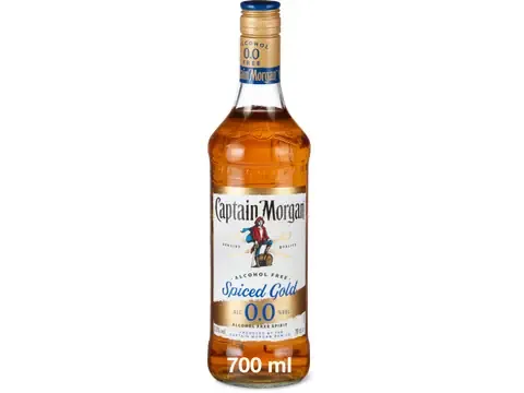 Captain Morgan · Spiced Gold 0.0% · sans alcool 700 ml