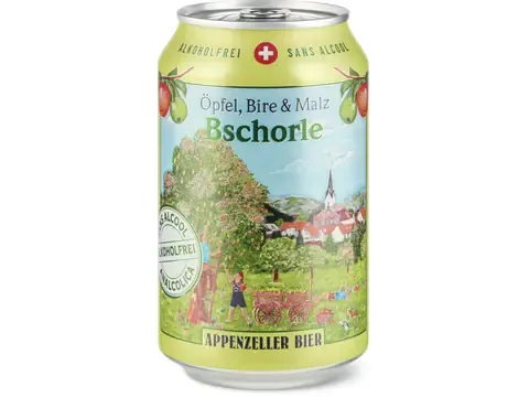Appenzeller Bier · Bschorle · sans alcool 330 ml