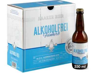Baarer Bier · sans alcool 8 x 330ml