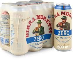 Birra Moretti · Zéro · sans alcool 6 x 500ml