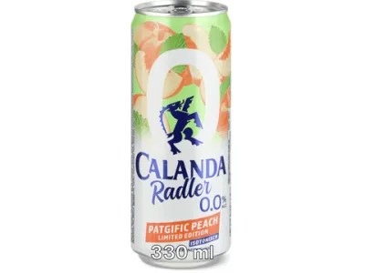 Calanda · Radler Peach · sans alcool 330 ml