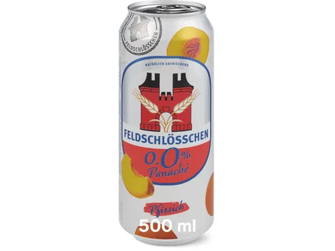 Feldschlösschen · Panaché Pêche 0.0% · sans alcool 500ml