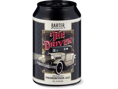 Barter · Barter The Driver · Prohibition Ale, sans alcool 330ml
