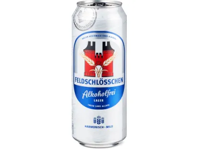 Feldschlösschen · Lager · sans alcool 500ml