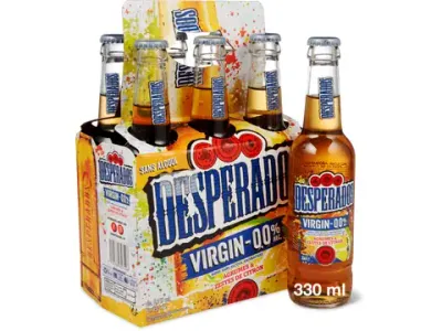 Desperados · Virgin 0.0% · sans alcool 6 x 330ml