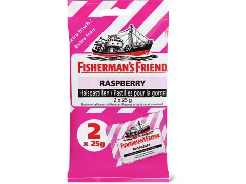 Fisherman's Friend · Framboise 2x25g
