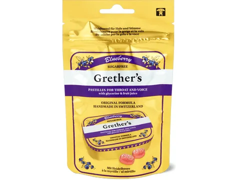 Grether's · Pastilles · Myrtille, refill 110g