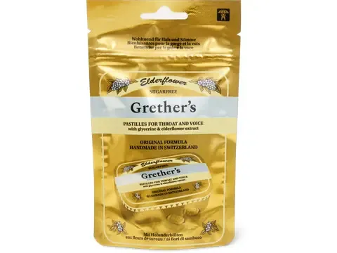 Grether's · Pastilles · fleurs de sureau, refill 110g