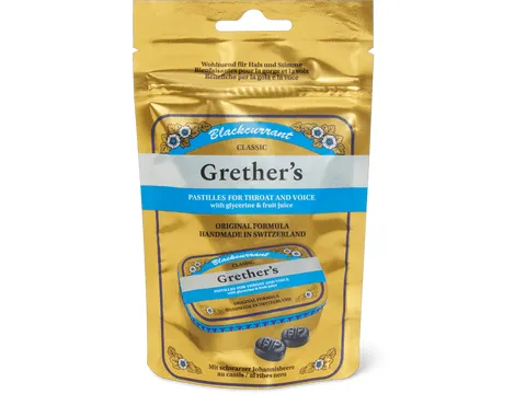 Grether's · Pastilles · cassis, avec sucre, refill 110g