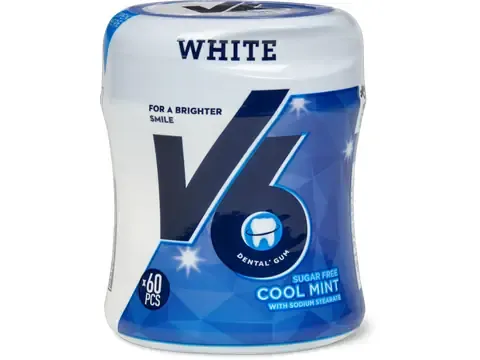 V6 · Chewing-gums · Cool Mint, Sans sucre ajouté 87g
