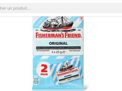 Fisherman's Friend · Pastilles pour la gorge · Original 2x25g