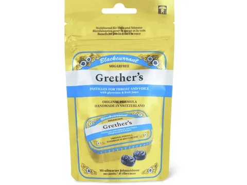 Grether's · Pastilles · Cassis, sans sucre, refill 110g
