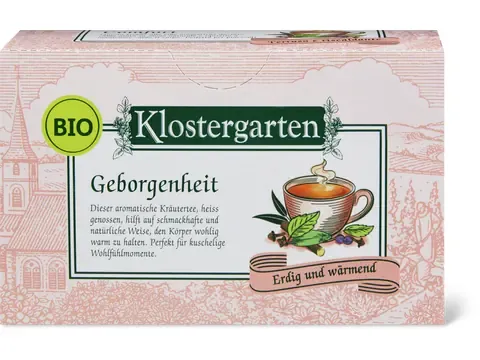 Klostergarten · Infusion Réconfort · Bio 30g