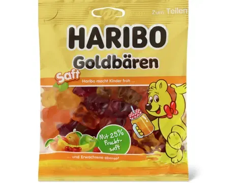 Haribo · Ours d’or · Jus de fruit 160g