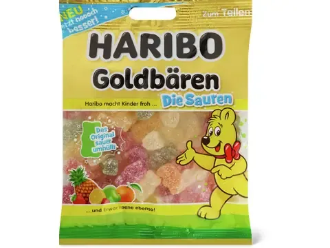 Haribo · Ours d’or · acidulés 175g