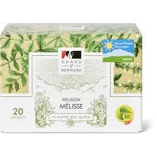 Grand San Bernard · Infusion à la mélisse · Bio 28g