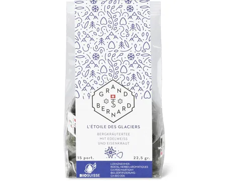 Grand San Bernard · Tisane aux herbes de montagne · Bio 22.5g