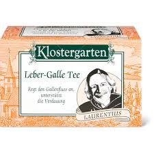 Klostergarten · Tisane pour troubles biliaires et hépatiques · Laurentius 30g