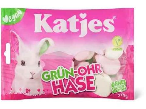 Katjes · Grün-Ohr-Hase · végétalien 210g