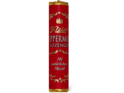 Klein's · Peppermint Lozenges · huile de menthe naturelle 25g