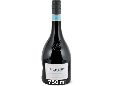 JP. Chenet · Cabernet-Syrah · sans alcool, Vin rouge 750 ml
