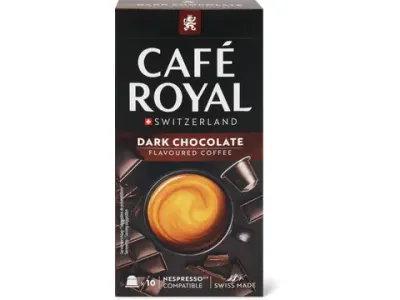 Café Royal · Dark Chocolate · 10 capsules 50g