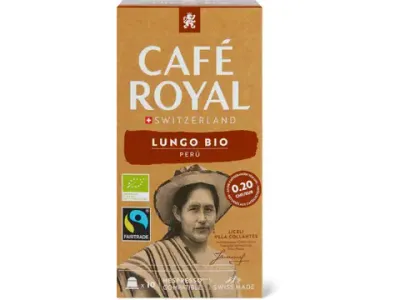 Café Royal · Peru Lungo · Bio, 10 capsules 54g