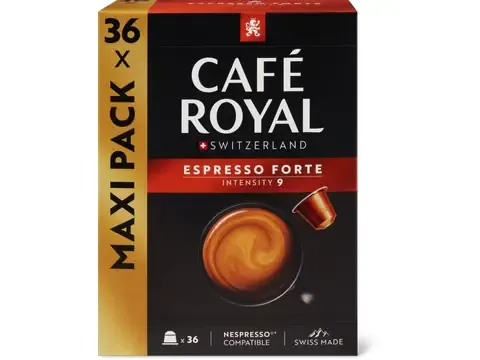 Café Royal · Espresso Forte · 36 capsules 187g