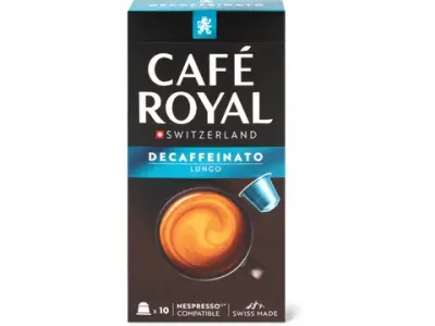 Café Royal · Lungo Decaffeinato · 10 capsules 53g