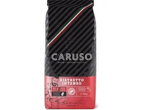 Caruso · Café en grains · Ristretto Intenso 500g