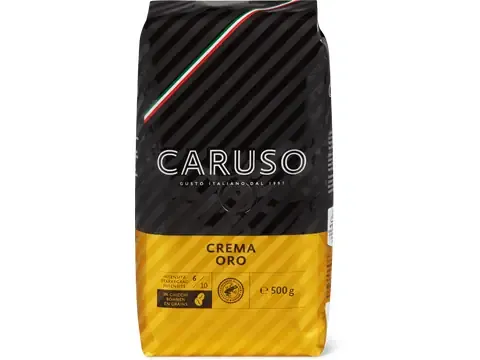 Caruso · Café en grains · Crema Oro 500g