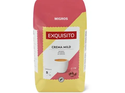 Exquisito Café en grains · Crema mild 1kg