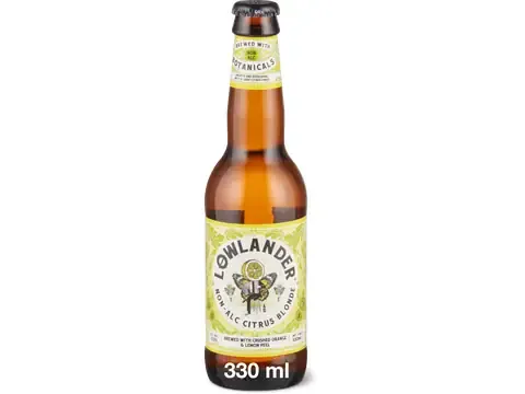 Lowlander · 0,3% Citrus Blonde · sans gluten, sans alcool 330ml