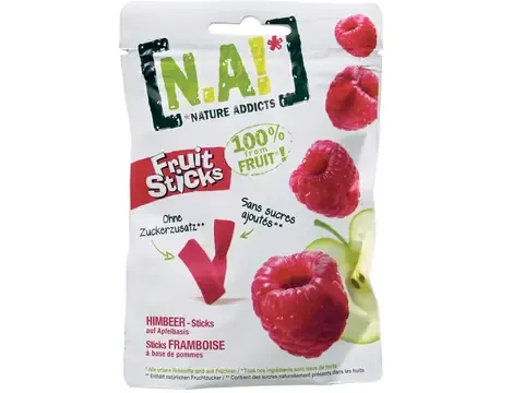 N.A. Nature Addicted · Sticks framboise · 100% from Fruit 42g