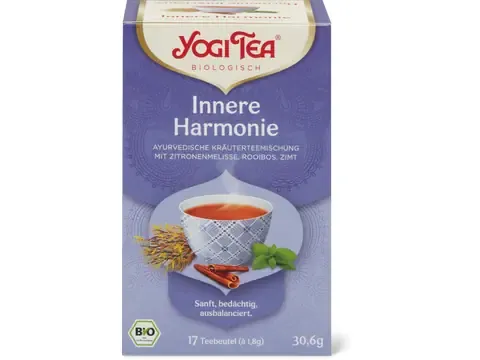 Yogi Tea · Infusion Harmonie intérieure · Bio, Mélisse, rooibos et cannelle 30.6g