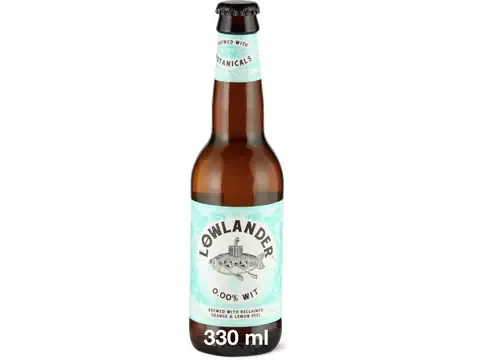 Lowlander · WIT · Orange et citron 330ml