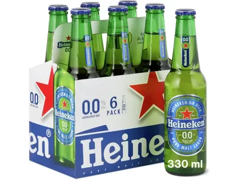 Heineken · 0,0 · sans alcool 6 x 330 ml