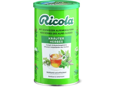 Ricola · Infusion aux plantes · Instantanée
