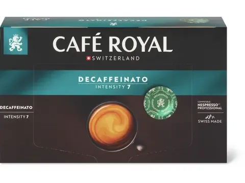 Café Royal · Dosettes · Decaffeinato 300g