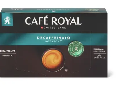 Café Royal · Dosettes · Decaffeinato 300g