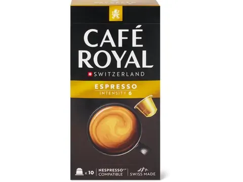 Café Royal · Espresso · 10 capsules 52g