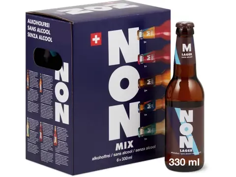 Non · Bières · assort., sans alcool 6 x 330ml