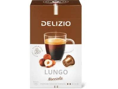 Delizio · Lungo Nocciola · 12 capsules 72g