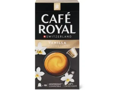 Café Royal · Vanilla · 10 capsules 50g